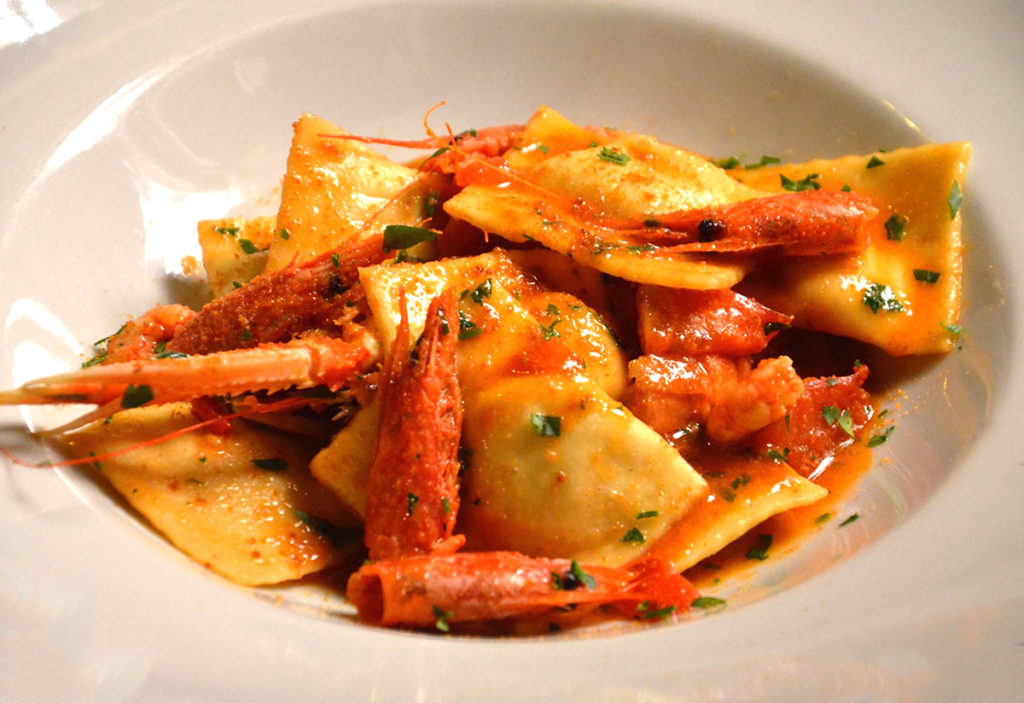 Ravioli Ripieni Di Gambero Rosso Di Mazara Del Vallo J Momo