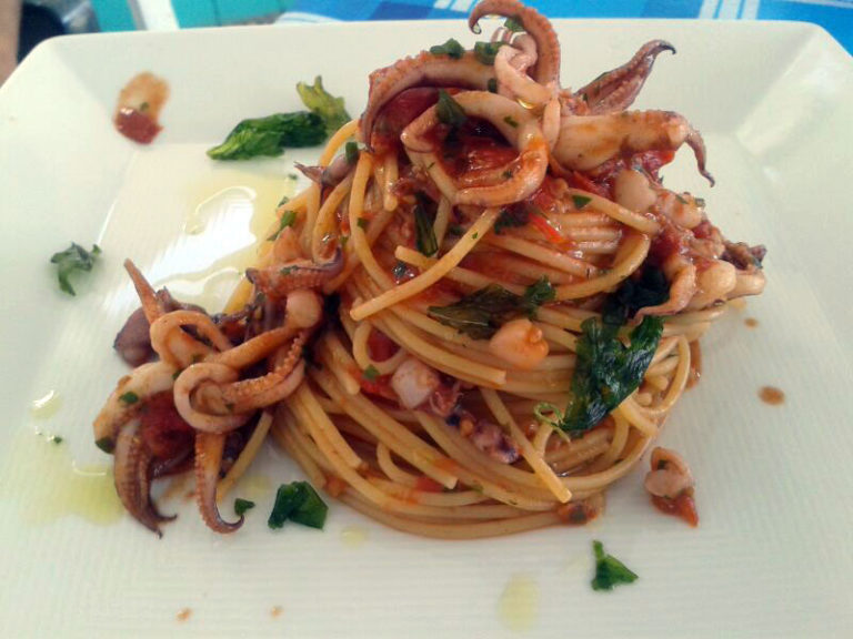 Linguine Con I Totani | J-Momo